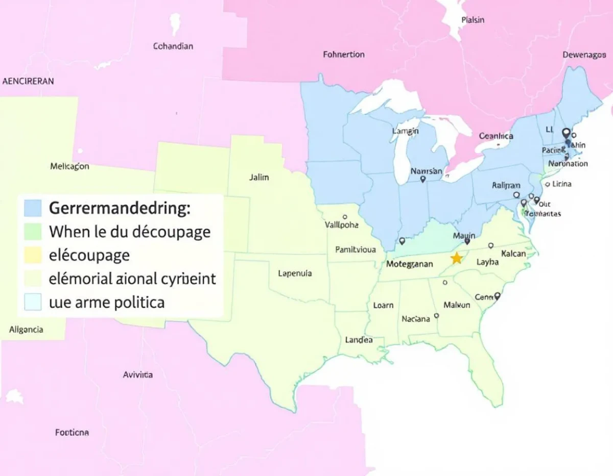 Le Gerrymandering : Quand le découpage électoral devient une arme politique
