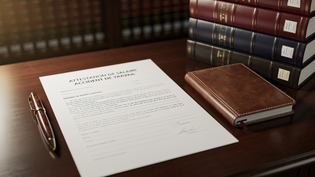 À quoi sert l'attestation de salaire accident de travail pour l'employé